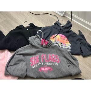 Women’s Small Hoodie Bundle Y2K Casual Hoodies 3 Piece